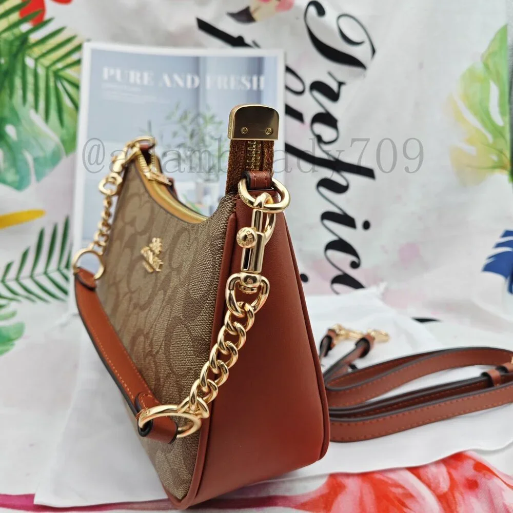 Coach Teri shoulder bag brown